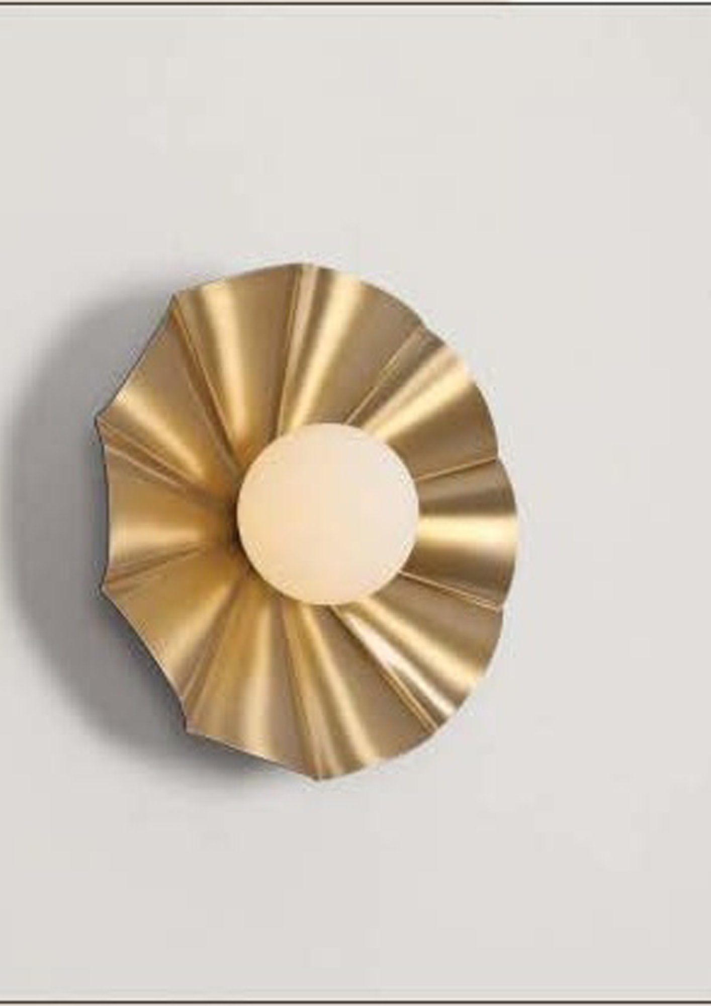 Beyond Lights - Brass Wall Sconce- GL